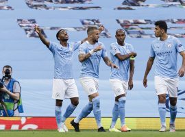 Manchester City enters its Champions League quarterfinal as a prohibitive favorite against Lyon. (Image: Ricardo Nogueira/Eurasia Sport/Getty)