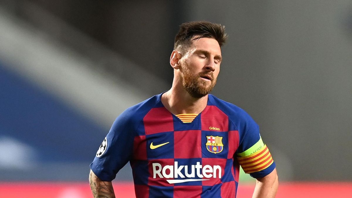 Lionel Messi Barcelona Man City