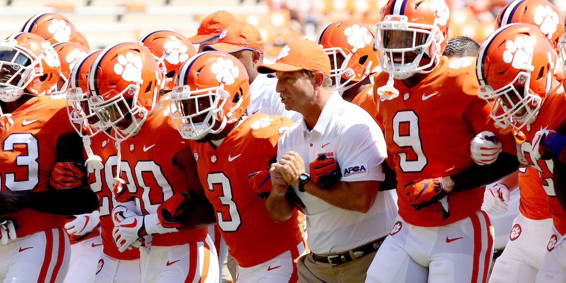 Clemson football AP Top 25 College Football Poll 