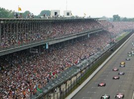 For the first tie in 104 races the Indy 500 will not have fans in attendance. (Image: Getty)