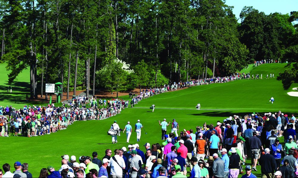 Augusta National Masters no fans 