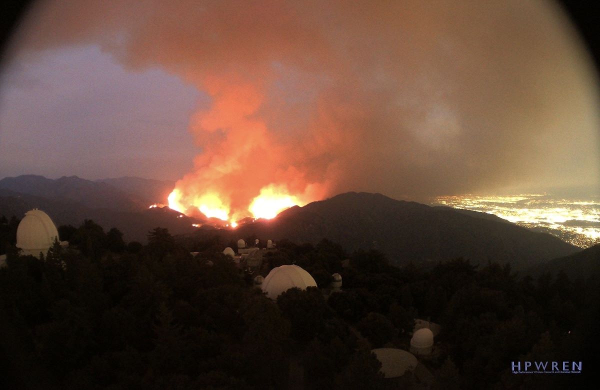 Bobcat Fire-Santa Anita Opener