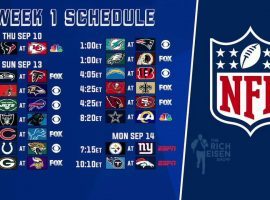 The NFL season returns with Week 1 action. (Image: Rich Eisen/YouTube)