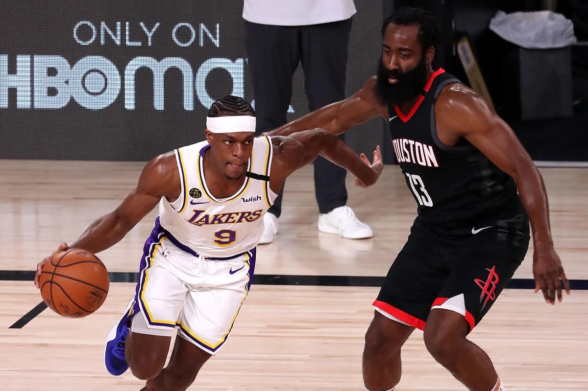 Rajon Playoff Rondo LA Lakers Houston Rockets 