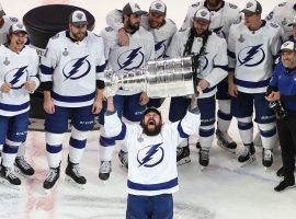 The Tampa Bay Lightning beat the Dallas Stars 2-0 in Game 6 of the Stanley Cup Final to win the franchise’s first title since 2004. (Image: Bruce Bennett/Getty)