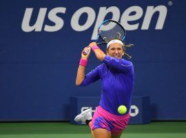 Victoria Azarenka rolled past Elise Mertens 6-1, 6-0 to set up a US Open semifinal clash against Serena Williams. (Image: Robert Deutsch/USA Today Sports)