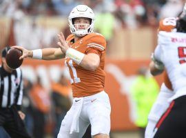 Texas quarterback Sam Ehlinger will lead the Longhorns against UTEP on Saturday in the Week 2 of the college football season. (Image: Texassports.com)