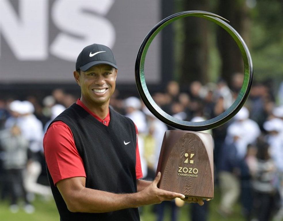 Tiger Woods Zozo Championship PGA Tour Asian tournaments