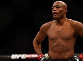 Anderson Silva could fight for the final time of his UFC career when he takes on Uriah Hall on Saturday at UFC Fight Night 181. (Image: Jeff Bottari/Zuffa/Getty)