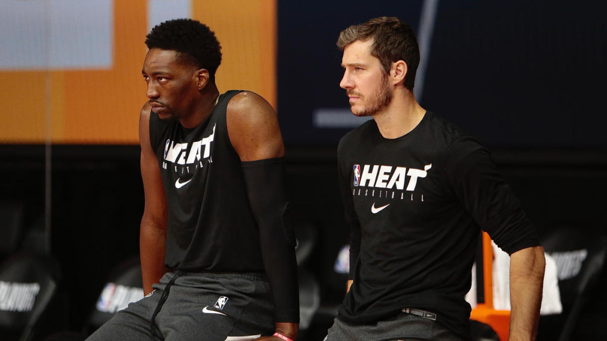 Goran Dragic Bam Adebayo injury Miami Heat NBA Finals LA Lakers 