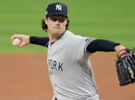 Gerrit Cole will try to lead the Yankees to the ALCS when he takes the hill for Game 5 against the Tampa Bay Rays on Friday. (Image: David Richard/USA Today Sports)