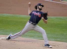 Ian Anderson will take the mound for the Atlanta Braves against the Los Angeles Dodgers in Game 7 of the 2020 NLCS. (Image: Tony Gutierrez/The Saratogian)