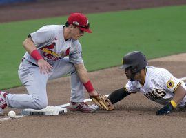 The St. Louis Cardinals can close out the San Diego Padres with a win in Game 2 of their NL wild card series on Thursday. (Image: Gregory Bull/AP)