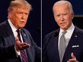 Both President Donald Trump and Democratic challenger Joe Biden offer numerous ways to make money during their third and final debate. Both Ladbrokes and MyBookie offer numerous prop bets on Thursday night's debate. (Image: FoxNews.com)