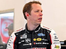 Brad Keselowski is looking to make the Final Four of the NASCAR Cup Championship, and can do that with a victory at Martinsville. (Image: USA Today Sports)