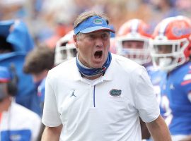 Dan Mullen’s No. 4 Florida Gators were one of a few upset victims in College Football Week 6. (Image: Getty)