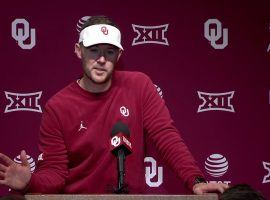 College Football Week 5 betting saw Lincoln Riley try to explain how his Oklahoma Sooners got upset by Iowa State. (Image: YouTube)