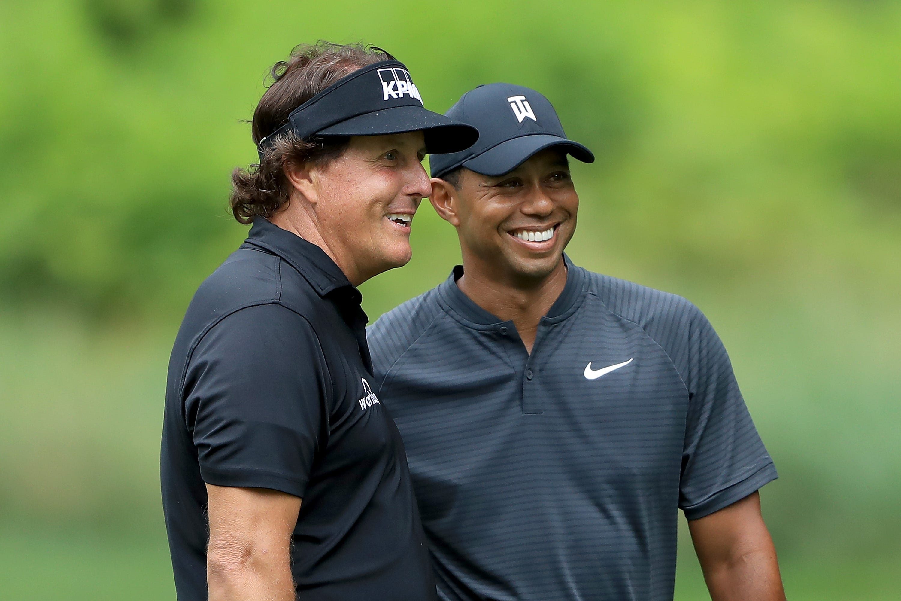 Tiger Woods Phil Mickelson Masters 