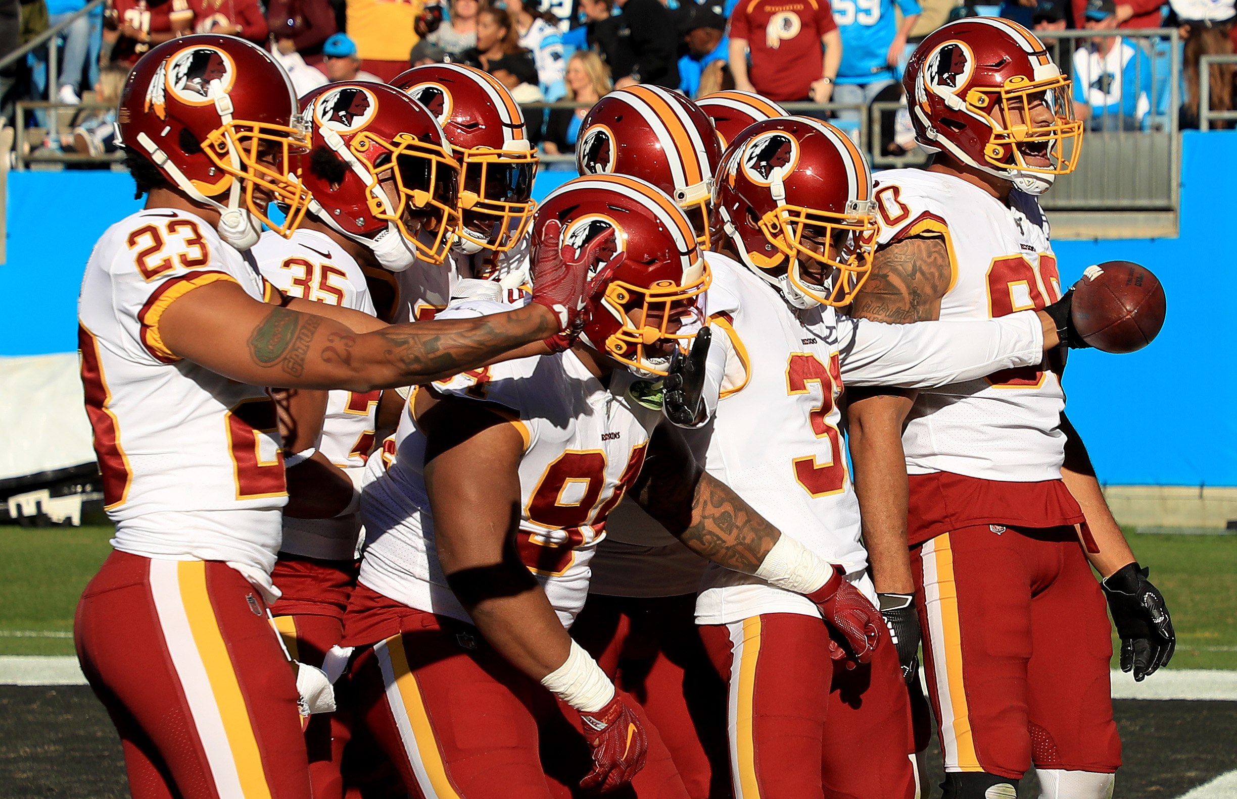 Despite being a double-digit point-spread favorite, Washingtonâ€™s defense could give Baltimore trouble in NFL Week 4.  (Image: Getty)