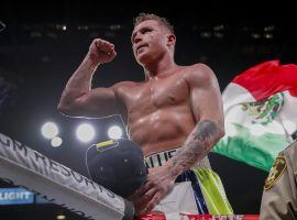 Canelo Alvarez has become a free agent after reaching an agreement to sever his contract with Golden Boy Promotions and DAZN. (Image: John Locher/AP)