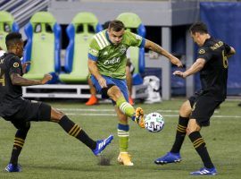 The Seattle Sounders will host LAFC on Tuesday in an MLS Cup Playoffs first round matchup – a rematch of the 2019 Western Conference Final. (Image: Joe Nicholson/USA Today Sports)