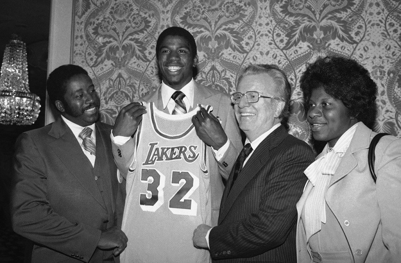 Magic Johnson #1 Draft Pick LA Lakers