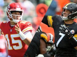 Patrick Mahomes of the Kansas City Chiefs and Ben Roethlisberger of the Pittsburgh Steelers are the top two favorites to win the Super Bowl. (Image: ESPN)