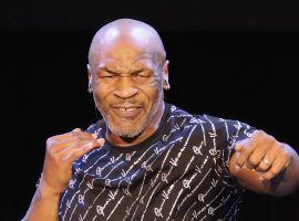 Mike Tyson (pictured) will take on Roy Jones Jr. on Saturday in an exhibition that could feel more or less like a real fight, depending on who you ask. (Image: Getty)