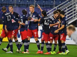 The New England Revolution will host the Montreal Impact in a play-in game as the MLS Cup Playoffs begin on Friday. (Image: Christopher Hanewinckel/USA Today Sports)