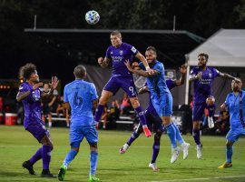 Orlando City will host NYCFC in the first round of the MLS Cup Playoffs on Saturday. (Image: Mark Brown/Getty)