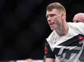 Paul Felder (pictured) will return to the UFC Octagon on short notice when he battles former lightweight champion Rafael dos Anjos on Saturday. (Image: Per Haljestam/USA Today Sports)