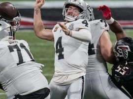 It was a tough day for Las Vegas Raiders quarterback Derek Carr. As well as those that wagered on the Raiders, one of several teams that cost gamblers in NFL Week 12 betting. (Image: USA Today Sports)
