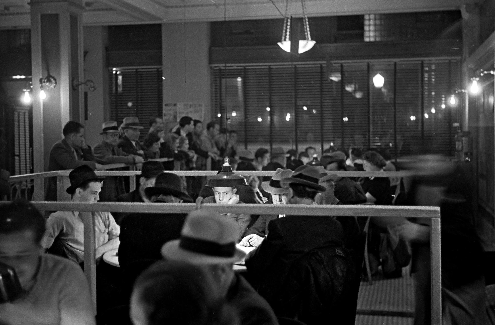 California cardrooms flourished in the 1930s.