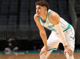 Charlotte Hornets PG LaMelo Ball, the #2 pick in the NBA Draft, is a co-favorite to win Rookie of the Year. (Image: Getty)