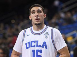 LiAngelo Ball, the middle child of the infamous Ball brothers, playing with UCLA in 2016.