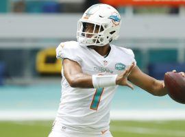 Miami Dolphins QB Tua Tagovailoa face their toughest opponent of the season with the Kansas City Chiefs. (Image: Michael Reeves/AP)