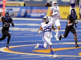BYU trounced No. 21 Boise State, 51-17, earlier in the year, and now will face No. 14 Coastal Carolina on Saturday. (Image: Desert News)