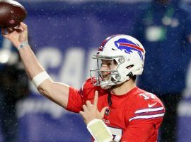 Josh Allen leads the Buffalo Bills to their tenth win of the season. (Image: Marco Esquondoles/Getty)