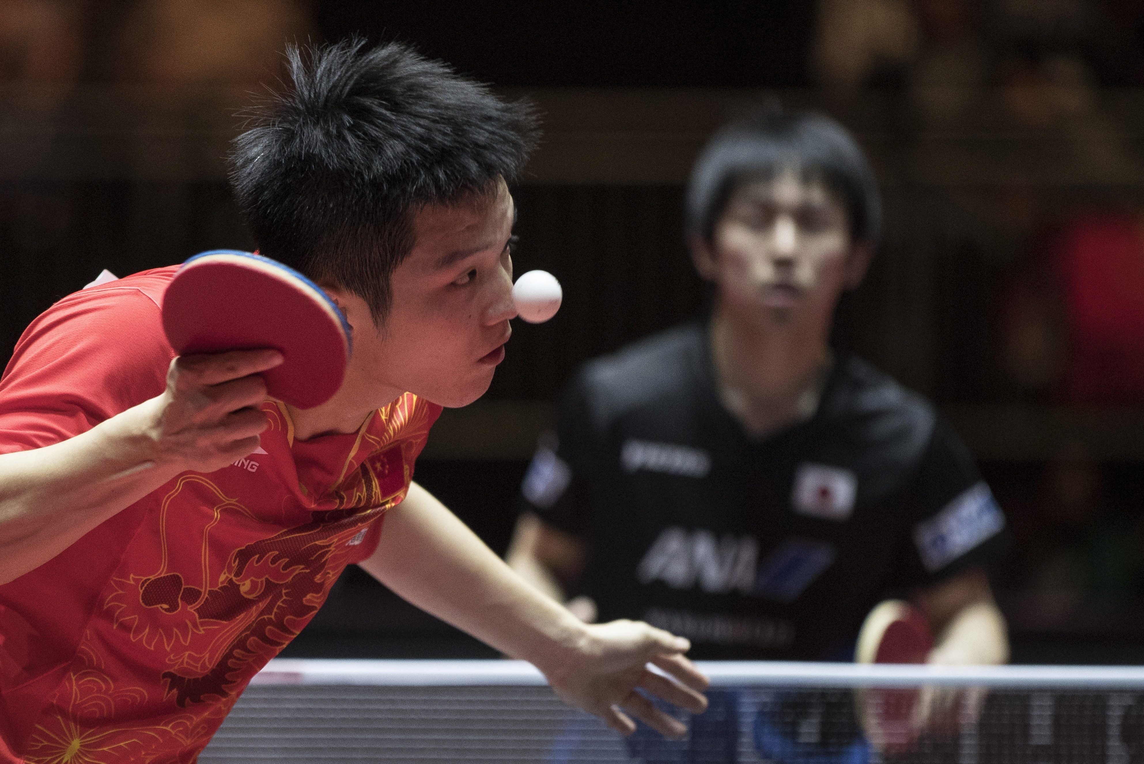 Случаи в настольном теннисе. Table Tennis setka Cup. Фан Джен Дон теннис.