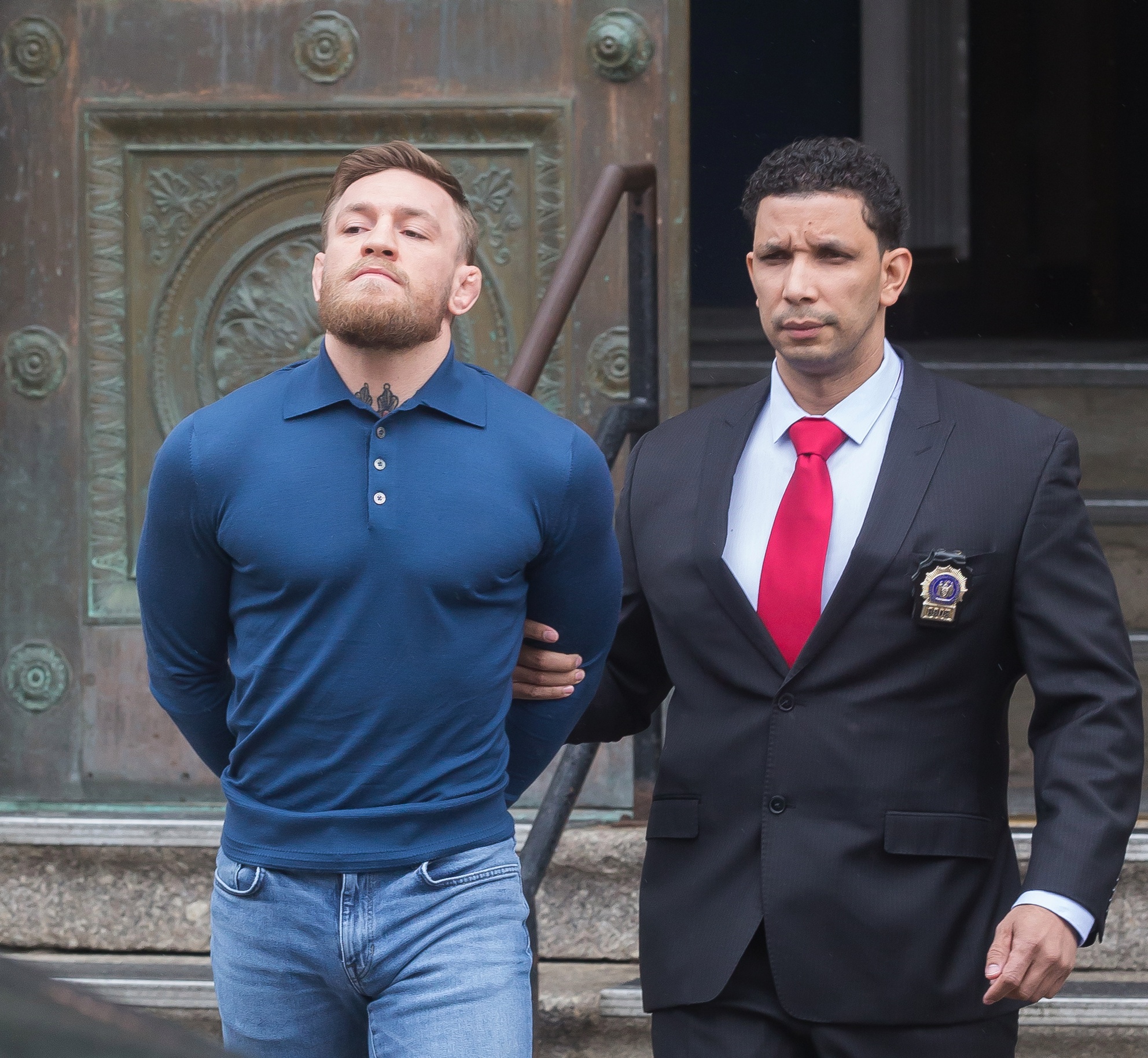 Conor McGregor personal injury charge