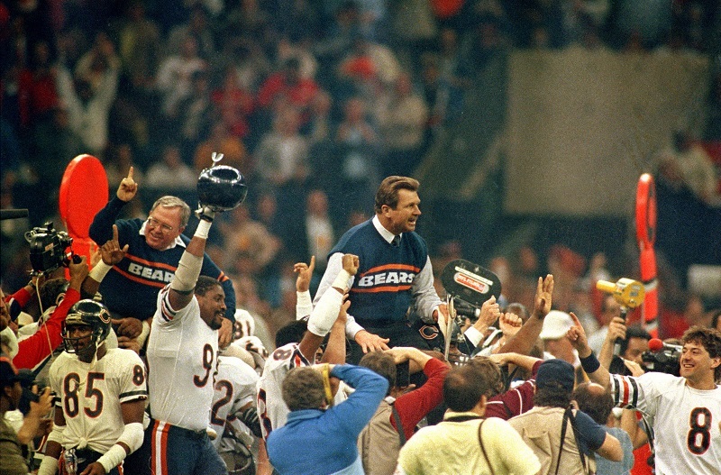 Mike Ditka Chicago Bears head coach