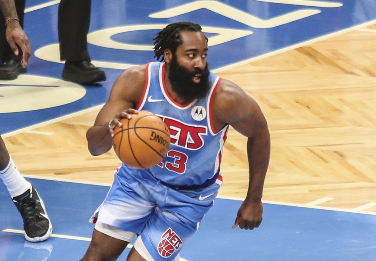 James Harden Triple-Double Video Brooklyn Nets Beard