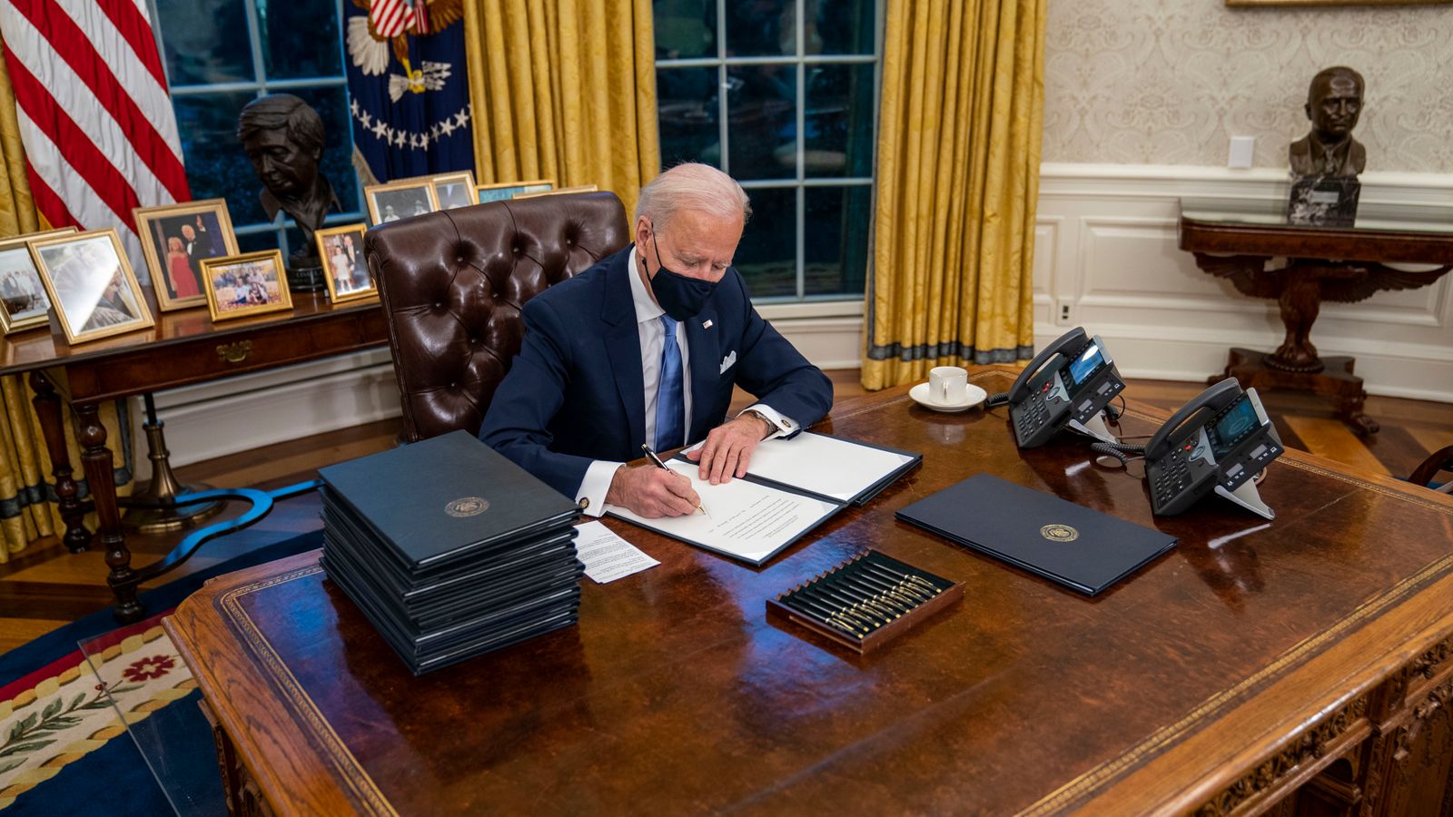 Presidential election payouts settled Biden Trump