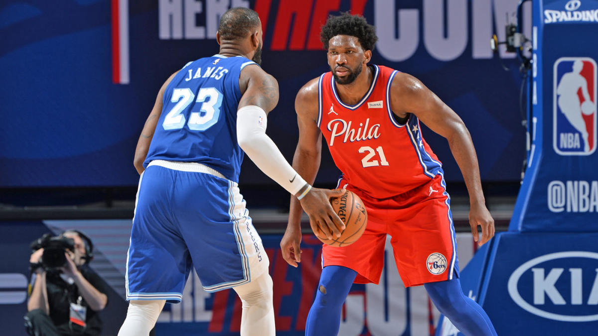 LeBron James Joel Embiid MVP Odds Betting NBA