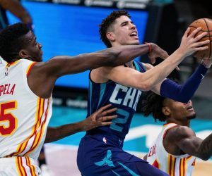 LaMelo Ball triple-double youngest NBA player history Charlotte Hornets