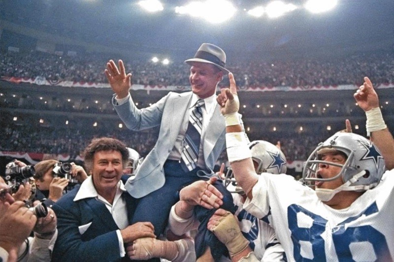 Tom Landry Dallas Cowboys coach