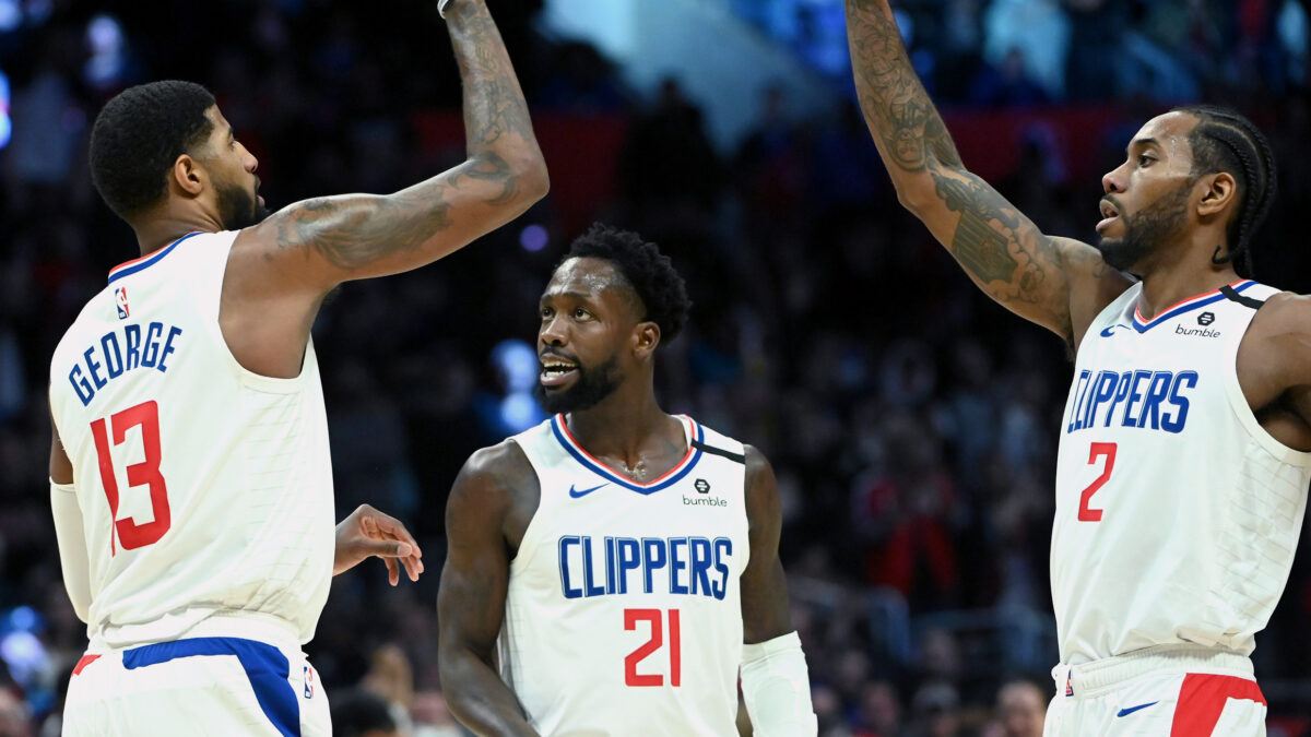 LA Clippers Kawhi Leonard Paul George COVID-19 Out Safety