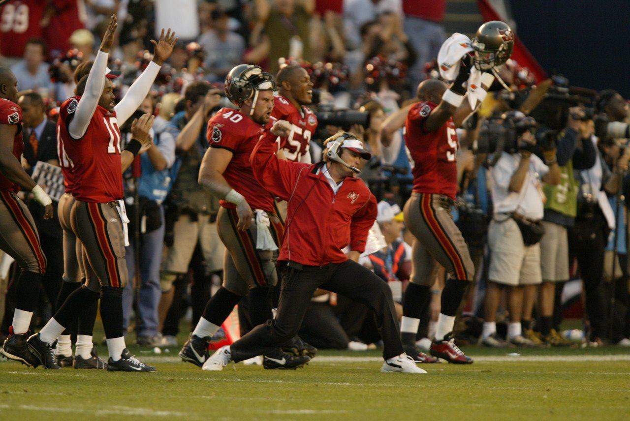 Tampa Bay Bucs Buccaneers History Super Bowl 2002 Jon Gruden