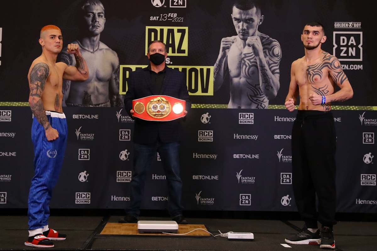 JoJo Diaz Rakhimov odds