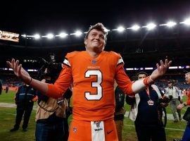 Will Drew Lock retain his job as starting quarterback of the Denver Broncos, or will someone else lead the Broncos into battle in 2021? (Image: Isaiah J. Downing/USA Today Sports)